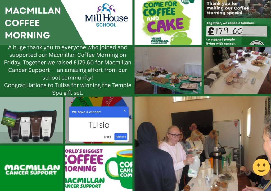 MacMillan coffee morning
