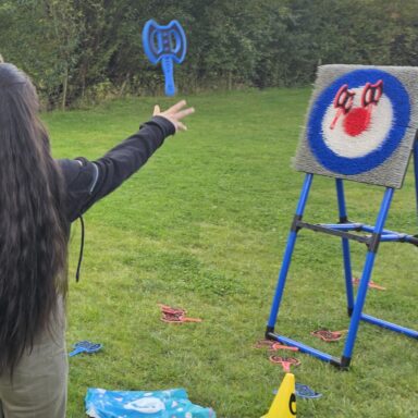 Mill House School Axe Throwing