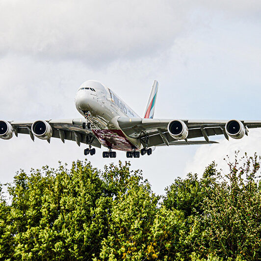 Emirates plane