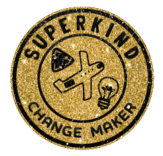SuperKind Change Maker badge