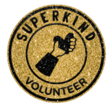 SuperKind Volunteer badge