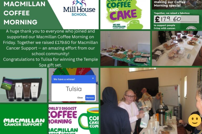 MacMillan coffee morning