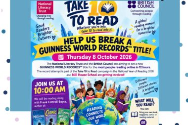 World Record reading Guiness World Record reading attempt